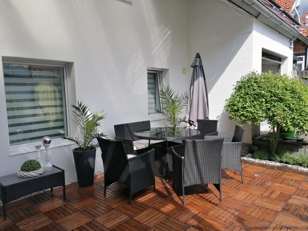 シュタインフーデFerienhaus Resit 1アパートメント エクステリア 写真